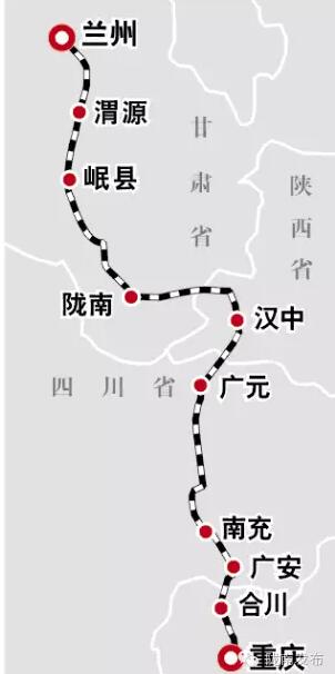 最新！蘭渝鐵路路基工程完成，廣元至重慶北段項目招標