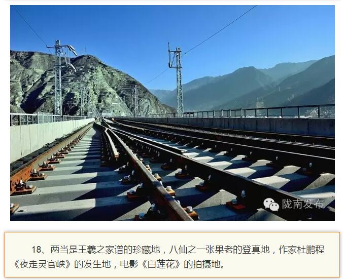 蘭渝鐵路最早由孫中山先生提出？在隴南，你不知道的事兒還有……